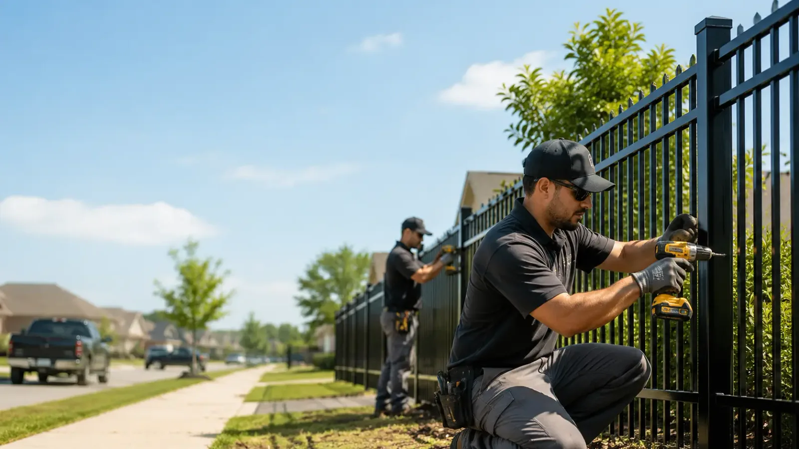 Metal Fence Installation in Grass Lake, MI